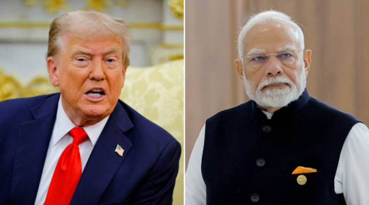 ট্রাম্পের হুঁশিয়ারি: রাশিয়ার তেল আমদানি অব্যাহত থাকলে ভারতের শুল্ক বৃদ্ধি হবে